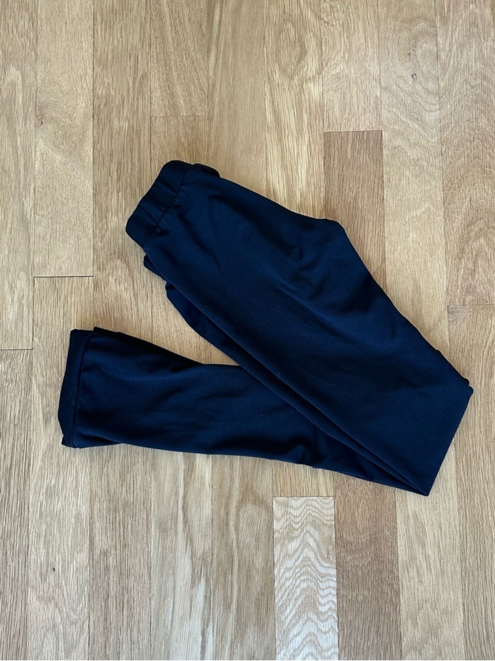 chloe noel black skating leggings, size adult XS